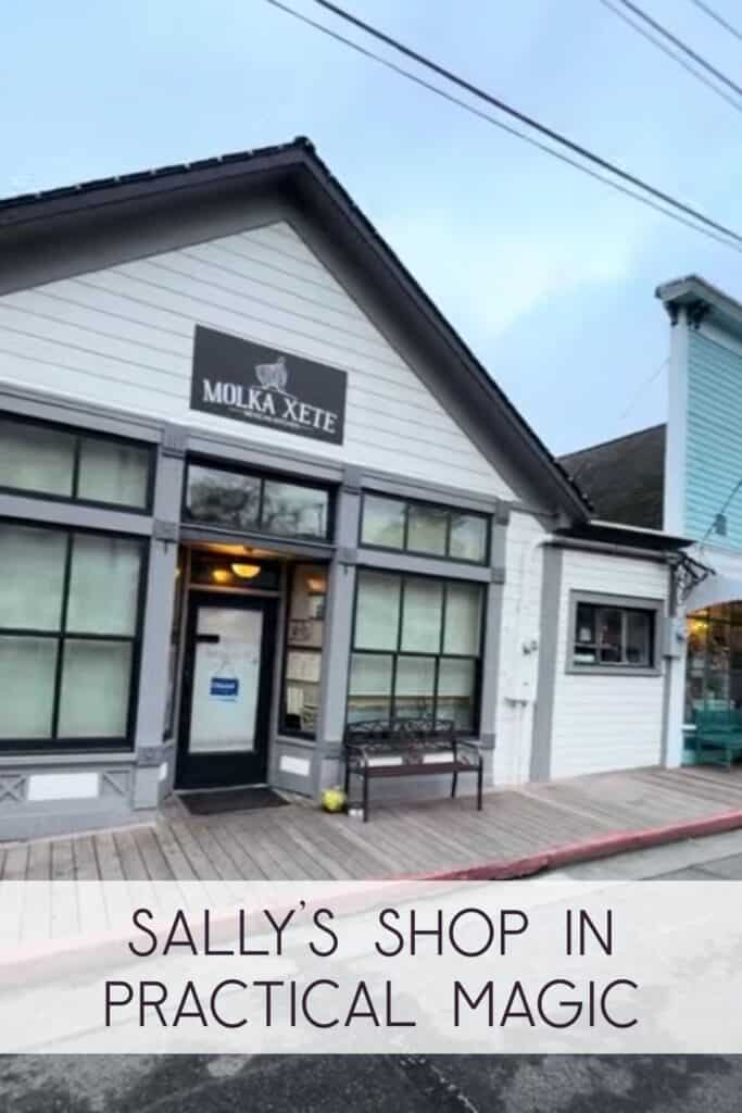 Sally’s shop Practical Magic filming location in Coupeville Molka Xete shop building in Coupeville on Whidbey Island