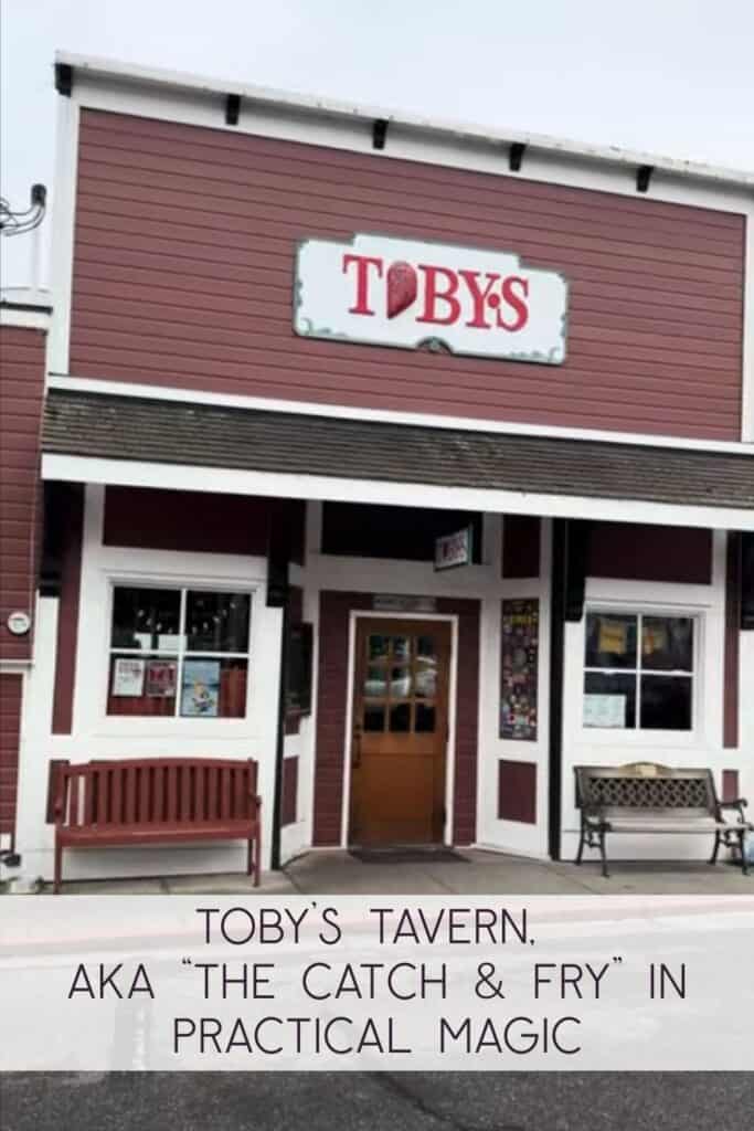 Toby’s Tavern Practical Magic filming location in Coupeville Toby’s Tavern storefront in Coupeville on Whidbey Island