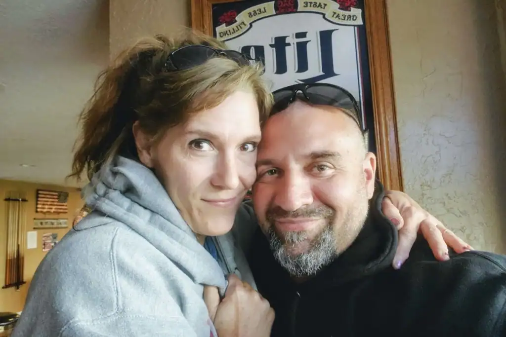 Couple spending a relaxed weekend together in Long Beach, Washington