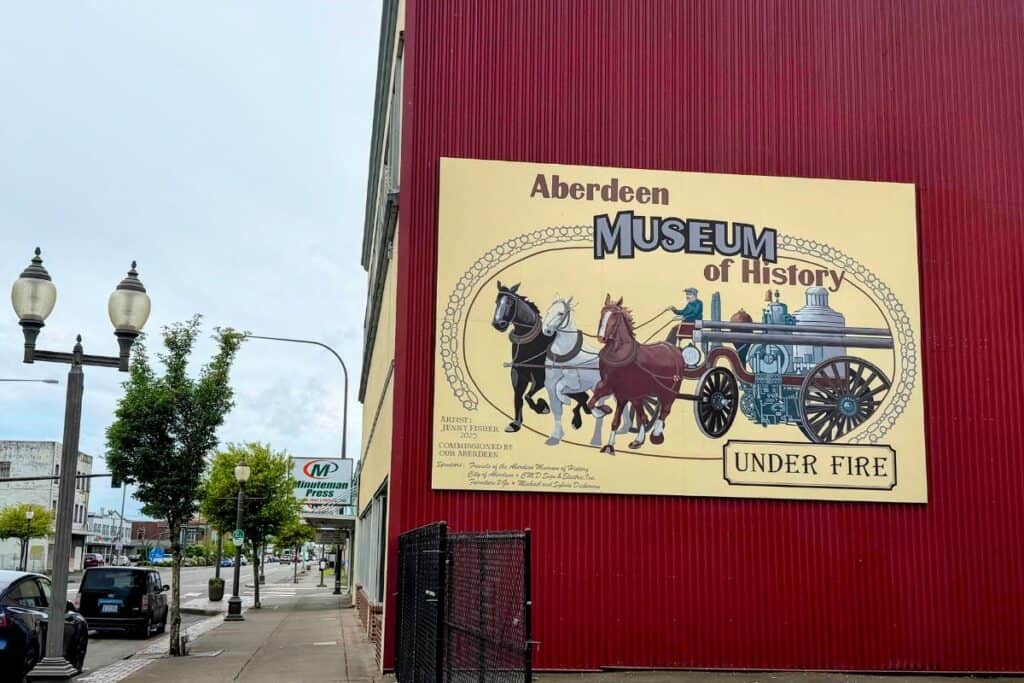 Aberdeen Museum of History in downtown Aberdeen Aberdeen Museum of History building in downtown Aberdeen Washington.