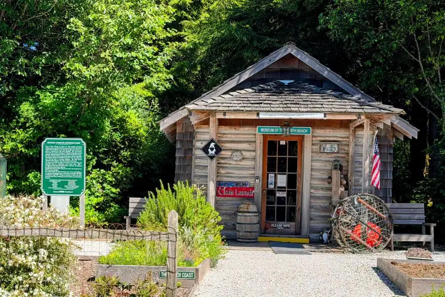 Dorothy Anderson Cabin in Seabrook, where the Museum of the North Beach is currently operating