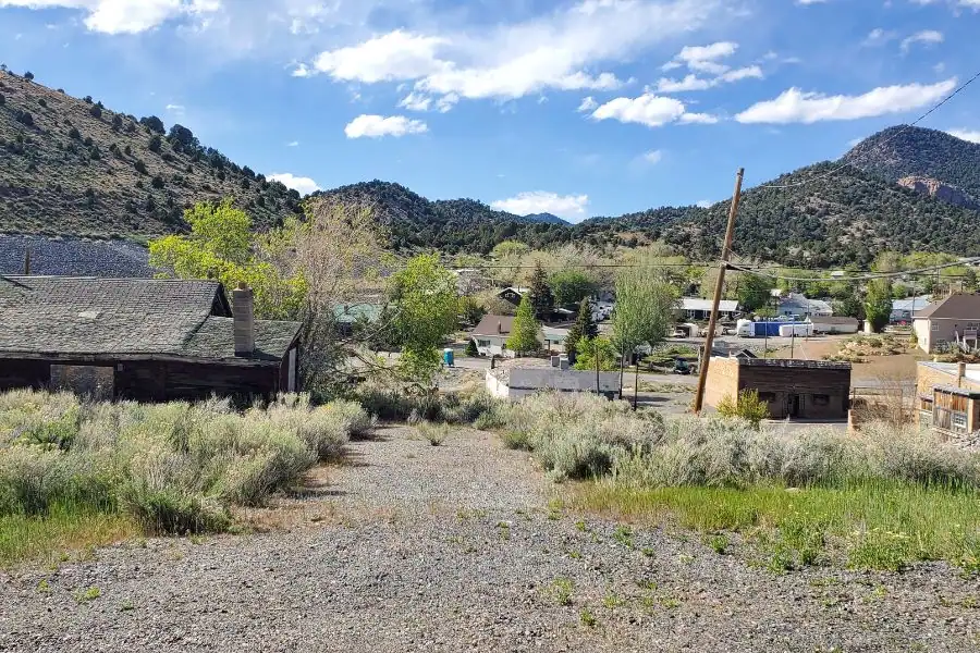 View of Eureka, Utah, a historic mining town connected to Mandy’s family roots