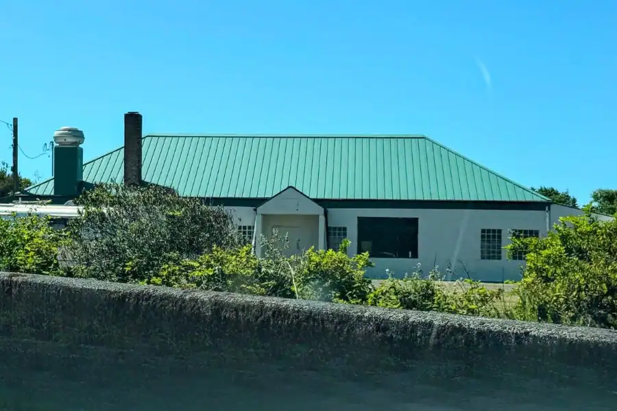 Historic building on 208 Avenue in Moclips, Washington, currently listed for sale.