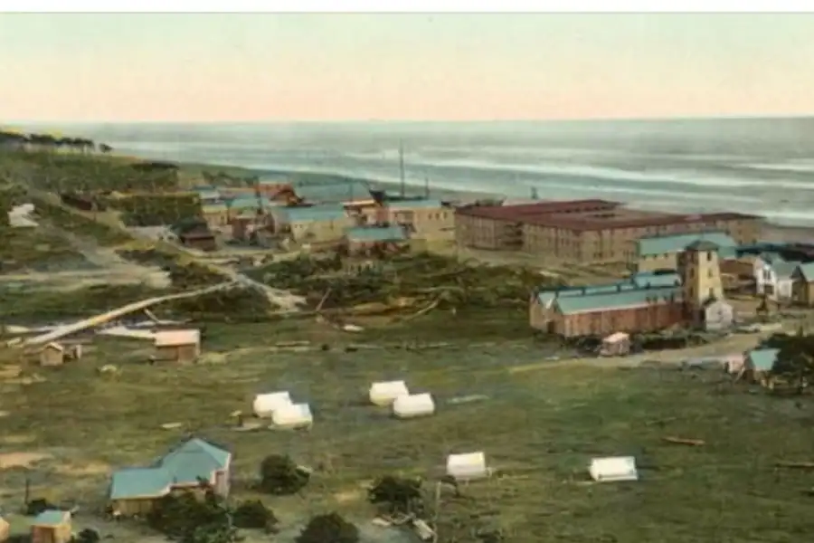 Historic Moclips Beach Hotel during the resort era