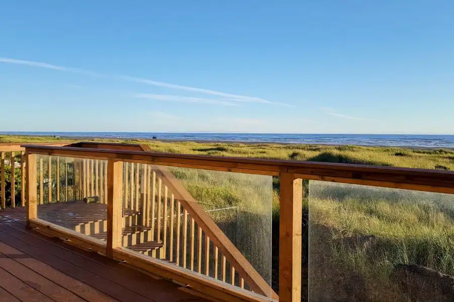 View from a beachfront vacation rental in Moclips Washington