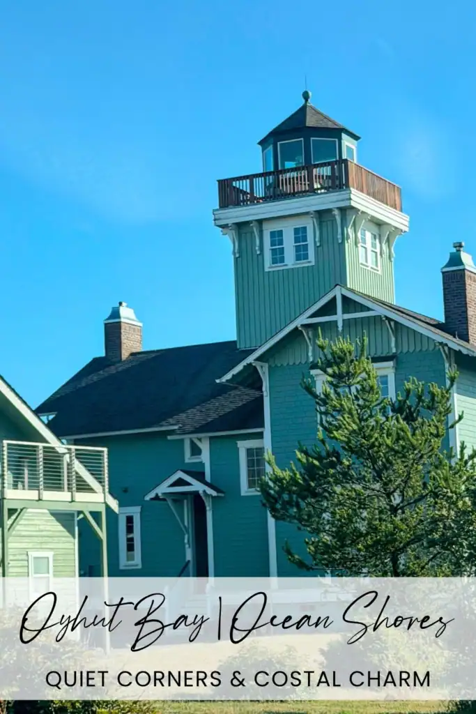 Bella Vista lighthouse-style vacation rental at Oyhut Bay Seaside Village in Ocean Shores, Washington